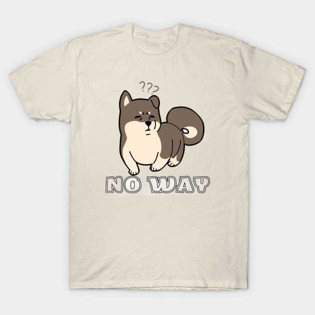 No Way T-Shirt by EG78